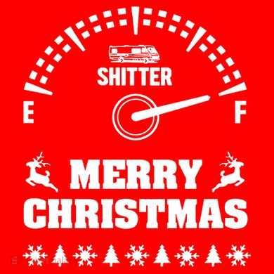 Shitters Full Christmas Doggie Tank