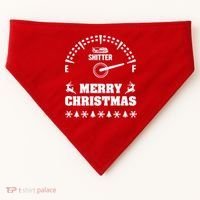 Shitters Full Christmas USA-Made Doggie Bandana thumb 0