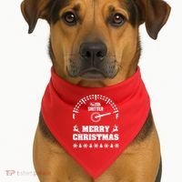 Shitters Full Christmas USA-Made Doggie Bandana thumb 1