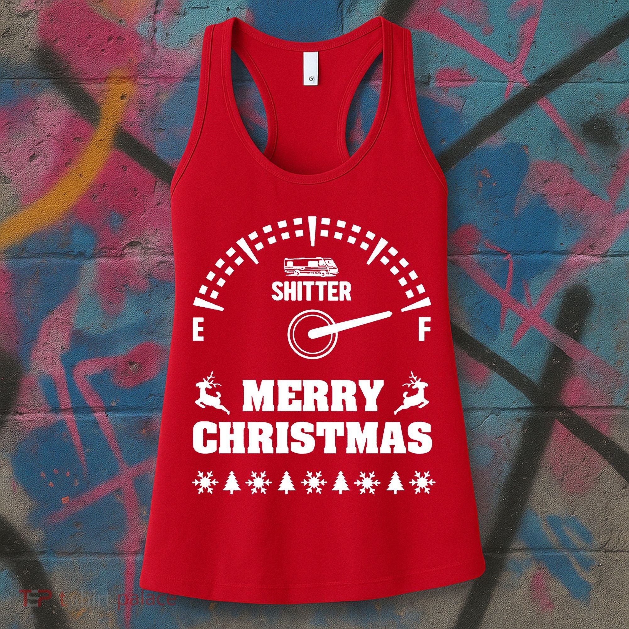 Shitters Full Christmas Women's Tank Top
