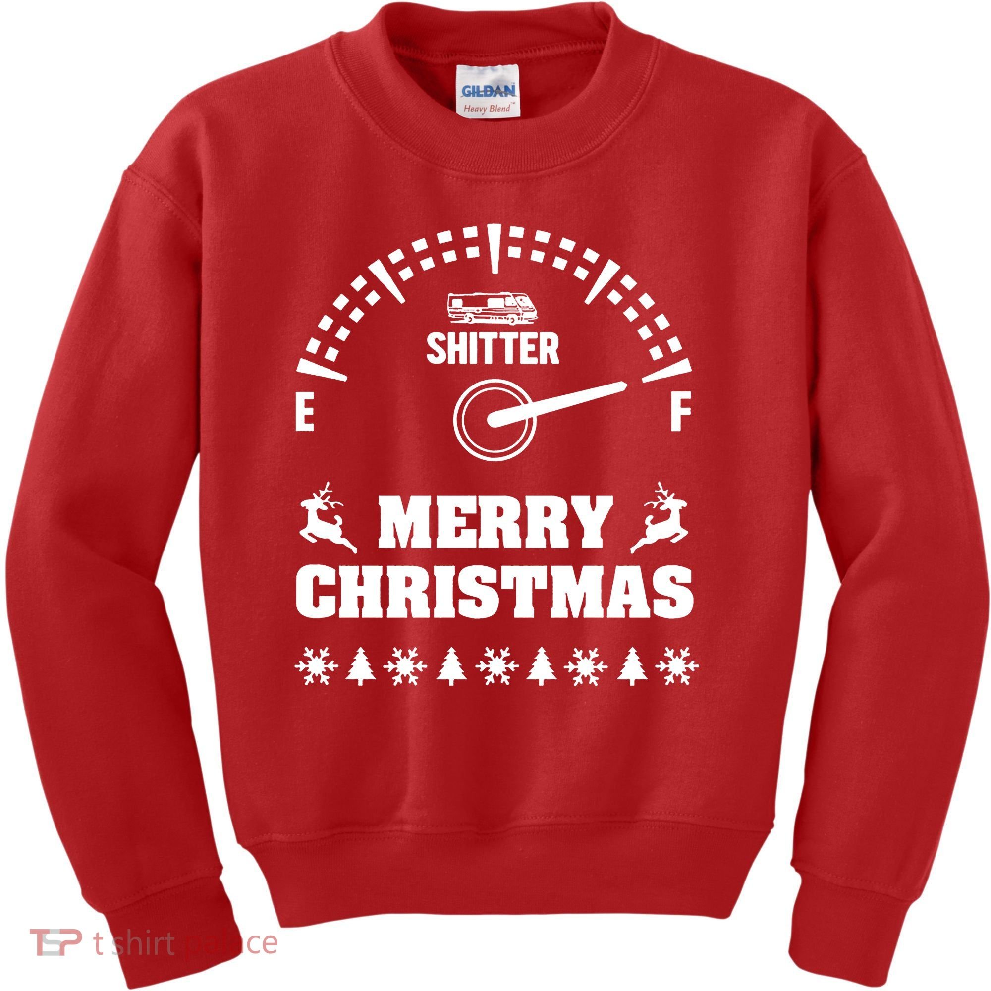 Shitters Full Christmas Kids Sweatshirt