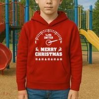 Shitters Full Christmas Kids Hoodie thumb 2