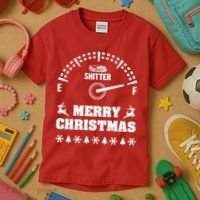 Shitters Full Christmas Kids T-Shirt thumb 3