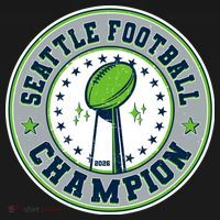 Seattle Football Champion 2026 Emblem Backpack thumb 2