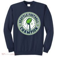 Seattle Football Champion 2026 Emblem Sweatshirt thumb 0
