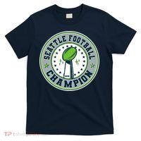 Seattle Football Champion 2026 Emblem T-Shirt thumb 0