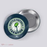 Seattle Football Champion 2026 Emblem Button thumb 0