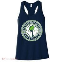 Seattle Football Champion 2026 Emblem Women's Tank Top thumb 0