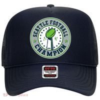 Seattle Football Champion 2026 Emblem Hat thumb 0