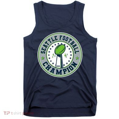 Seattle Football Champion 2026 Emblem Tank Top