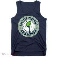 Seattle Football Champion 2026 Emblem Tank Top thumb 0