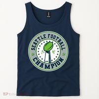 Seattle Football Champion 2026 Emblem Tank Top thumb 2