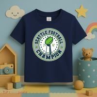 Seattle Football Champion 2026 Emblem Toddler T-Shirt thumb 3