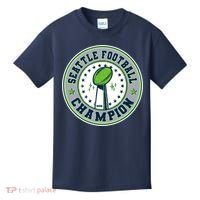 Seattle Football Champion 2026 Emblem Kids T-Shirt thumb 0
