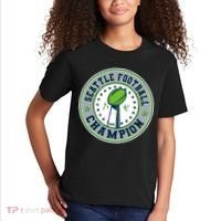 Seattle Football Champion 2026 Emblem Kids T-Shirt thumb 2