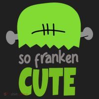 So Franken Cute Frankenstein Halloween Women's Sweatshirt thumb 2