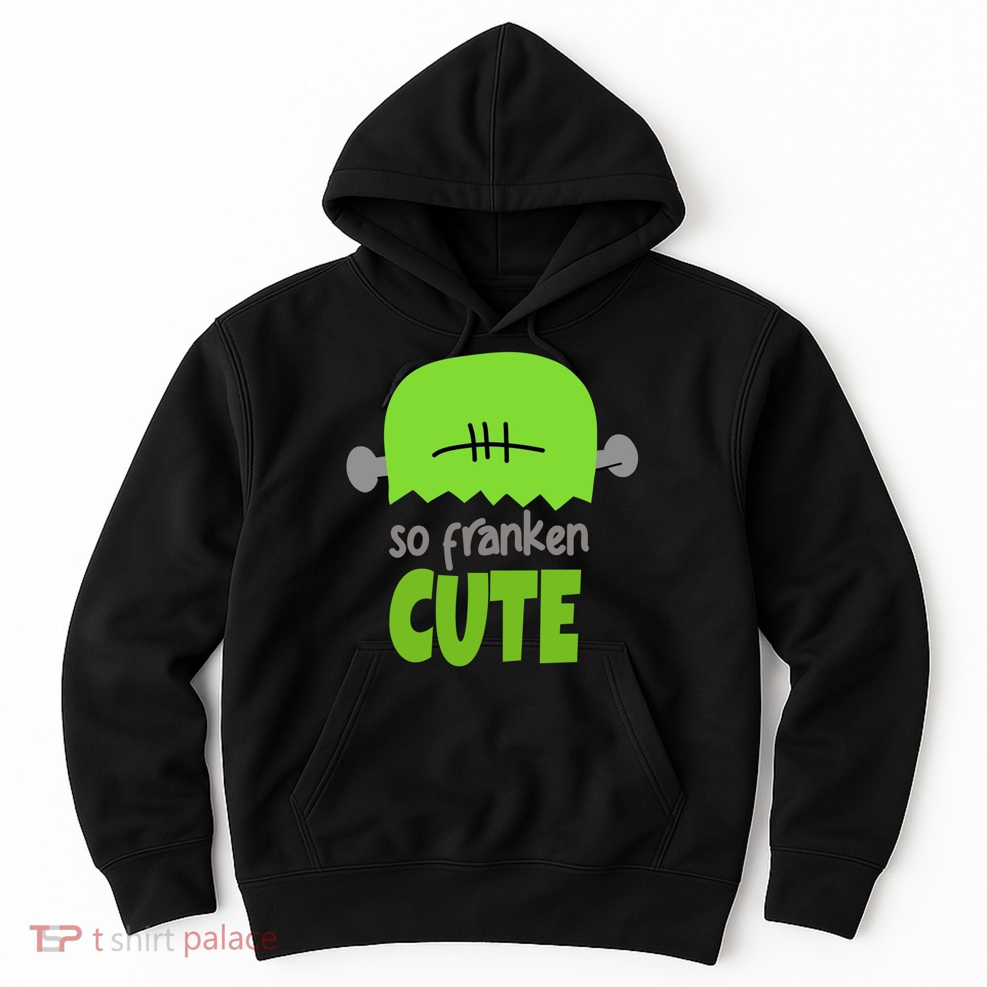 So Franken Cute Frankenstein Halloween Hoodie