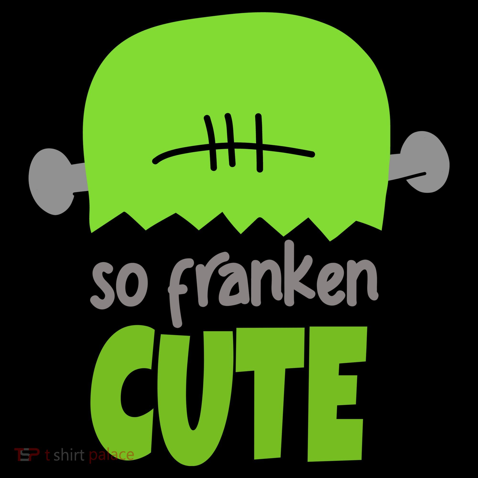 So Franken Cute Frankenstein Halloween Long Sleeve Shirt