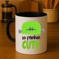 So Franken Cute Frankenstein Halloween Coffee Mug thumb 4