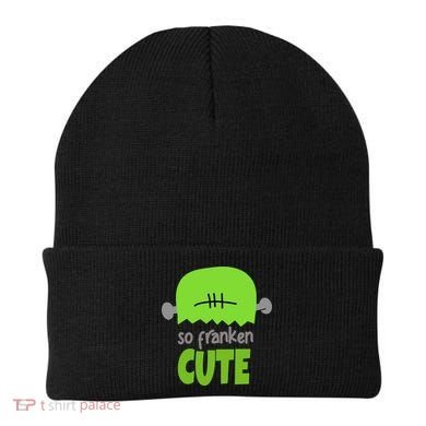 So Franken Cute Frankenstein Halloween Beanie