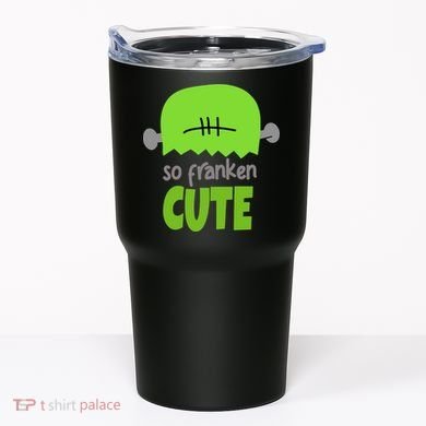 So Franken Cute Frankenstein Halloween Tumbler