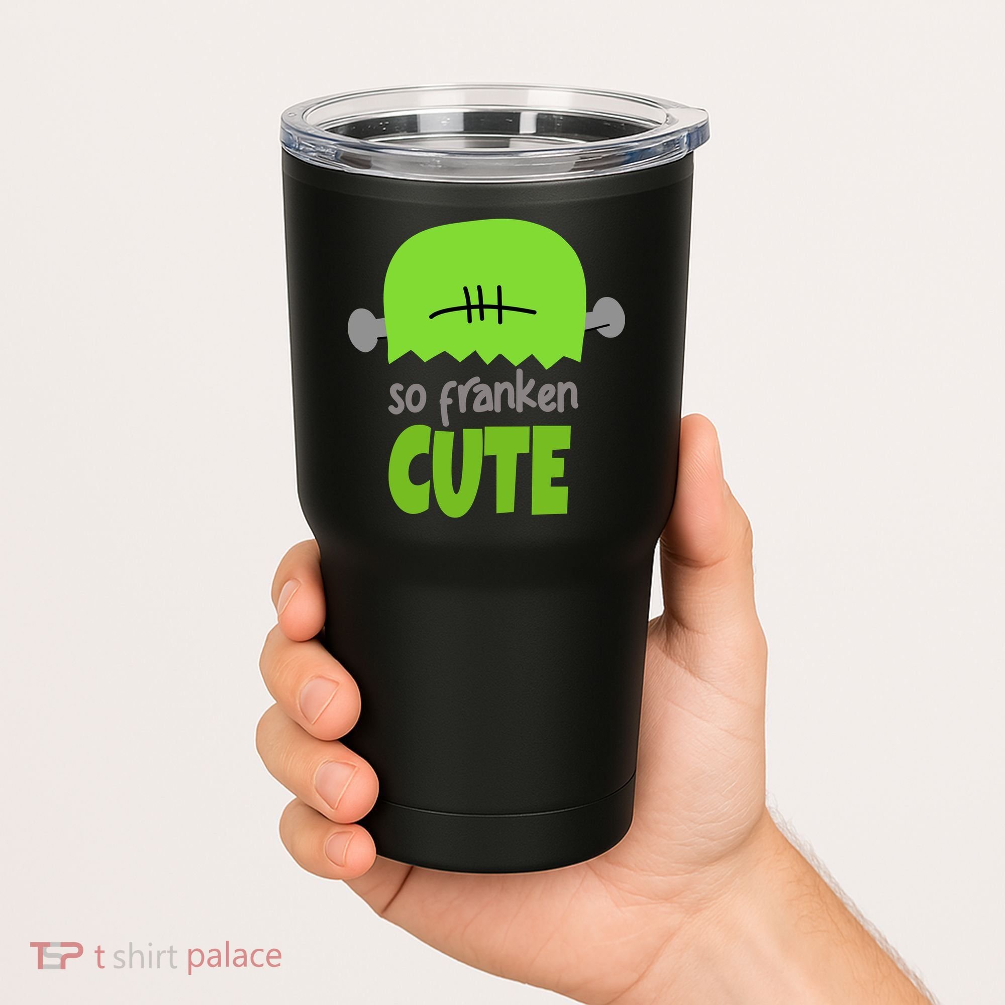 So Franken Cute Frankenstein Halloween Tumbler