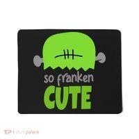 So Franken Cute Frankenstein Halloween Mousepad thumb 0