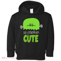 So Franken Cute Frankenstein Halloween Toddler Hoodie thumb 0