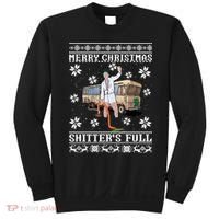 Shitters Full Christmas Ugly Christmas Vacation Sweatshirt thumb 0
