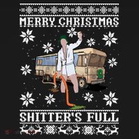 Shitters Full Christmas Ugly Christmas Vacation T-Shirt thumb 7