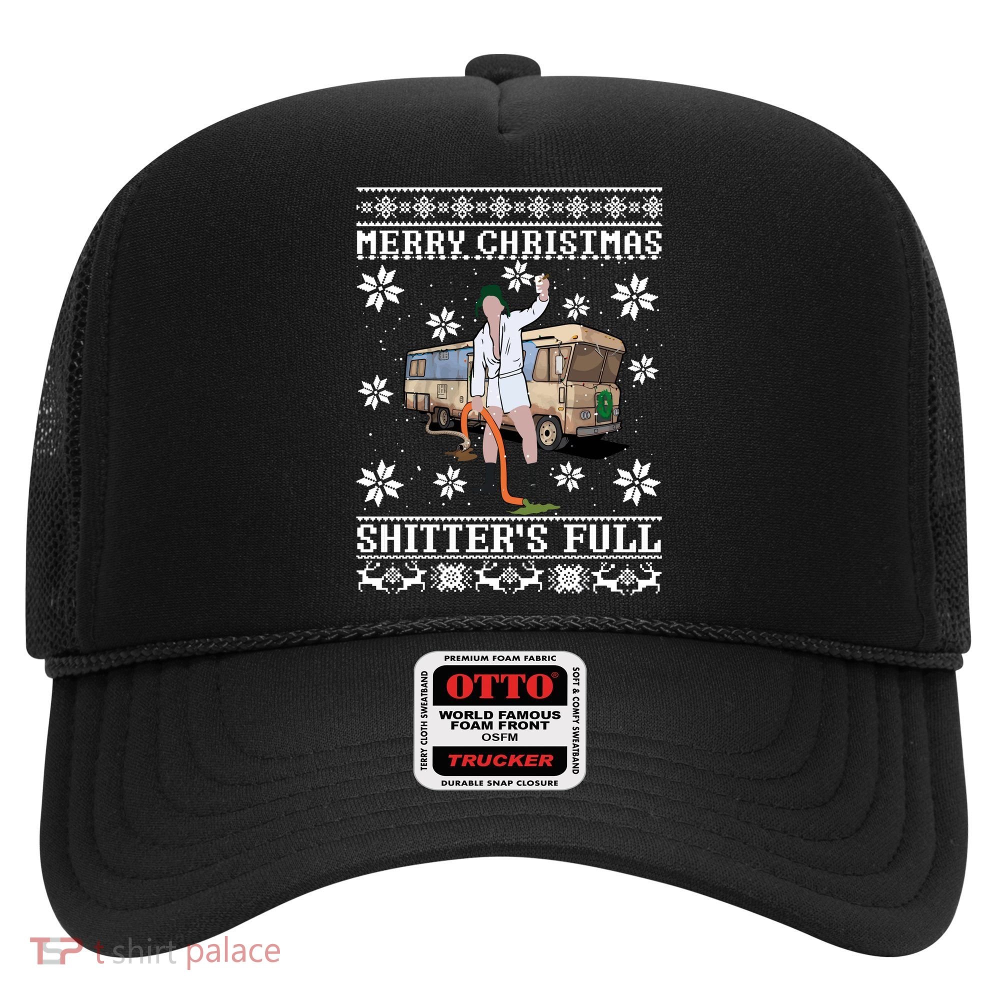 Shitters Full Christmas Ugly Christmas Vacation Hat