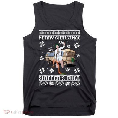 Shitters Full Christmas Ugly Christmas Vacation Tank Top