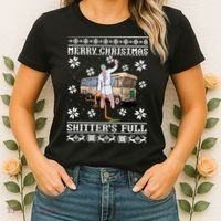 Shitters Full Christmas Ugly Christmas Vacation Women's T-Shirt thumb 2