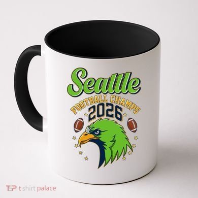 Seattle Football Champs 2026 Coffee Mug