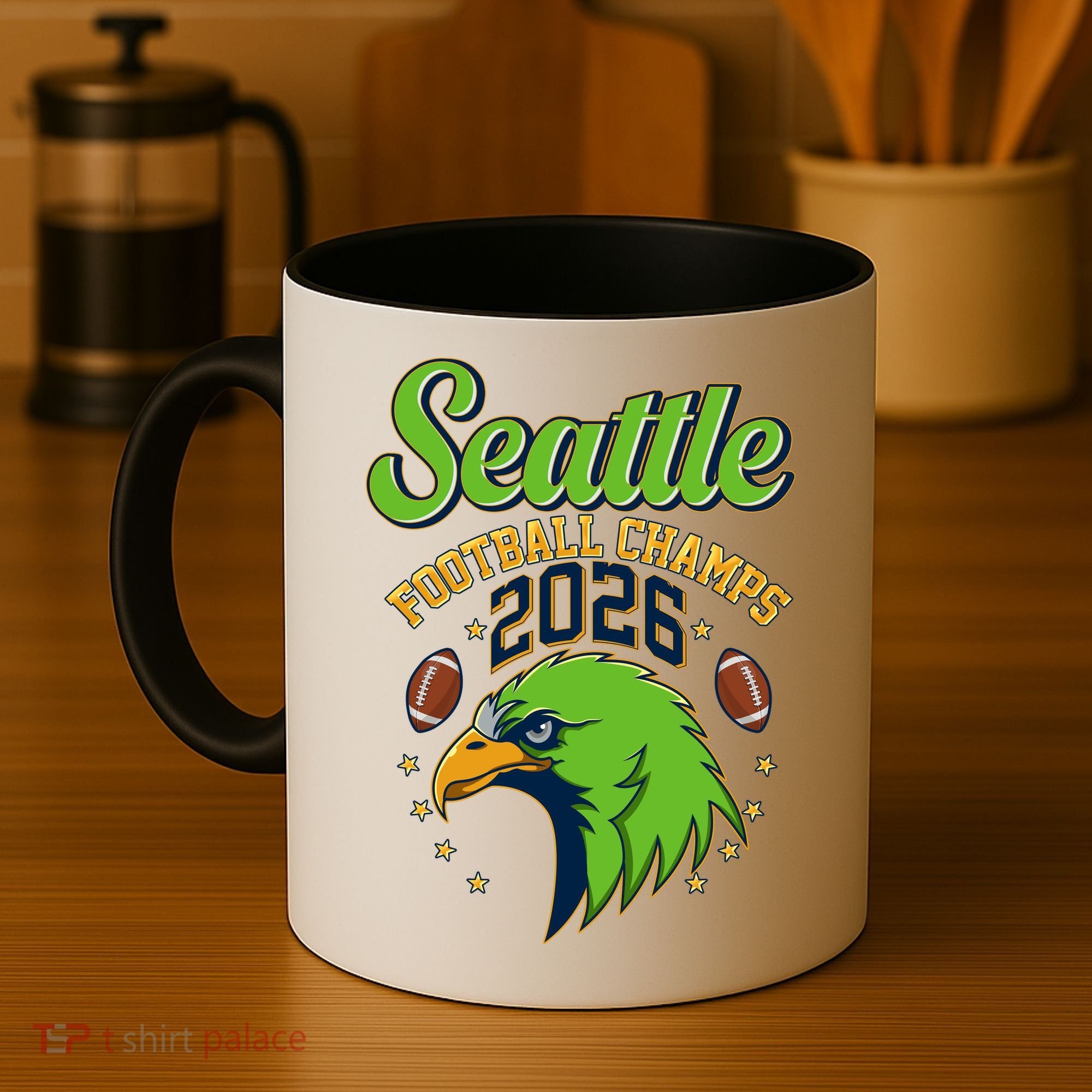 Seattle Football Champs 2026 Coffee Mug