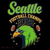 Seattle Football Champs 2026 Ornament thumb 1
