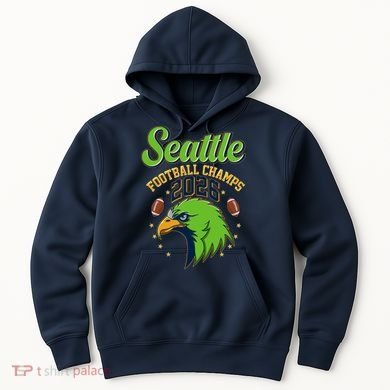 Seattle Football Champs 2026 Hoodie