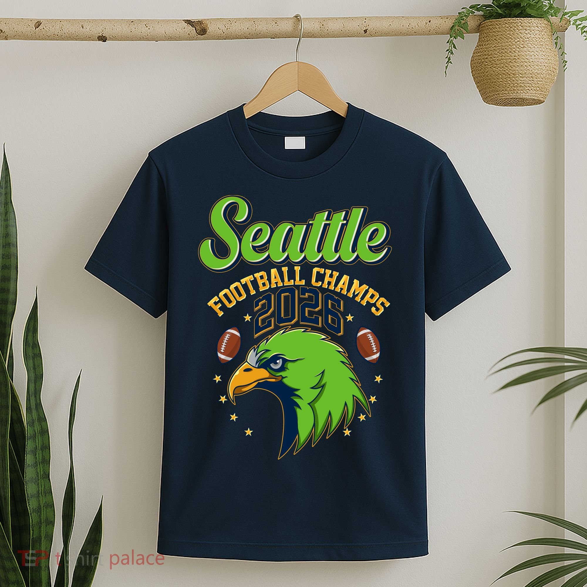 Seattle Football Champs 2026 T-Shirt