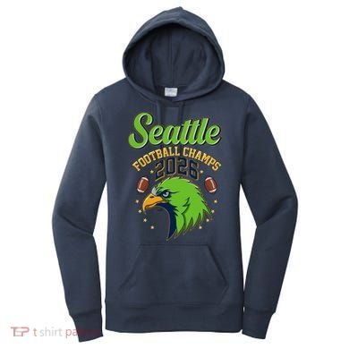 Seattle Football Champs 2026 Women's Hoodie
