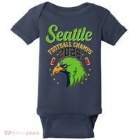Seattle Football Champs 2026 Baby Bodysuit thumb 0