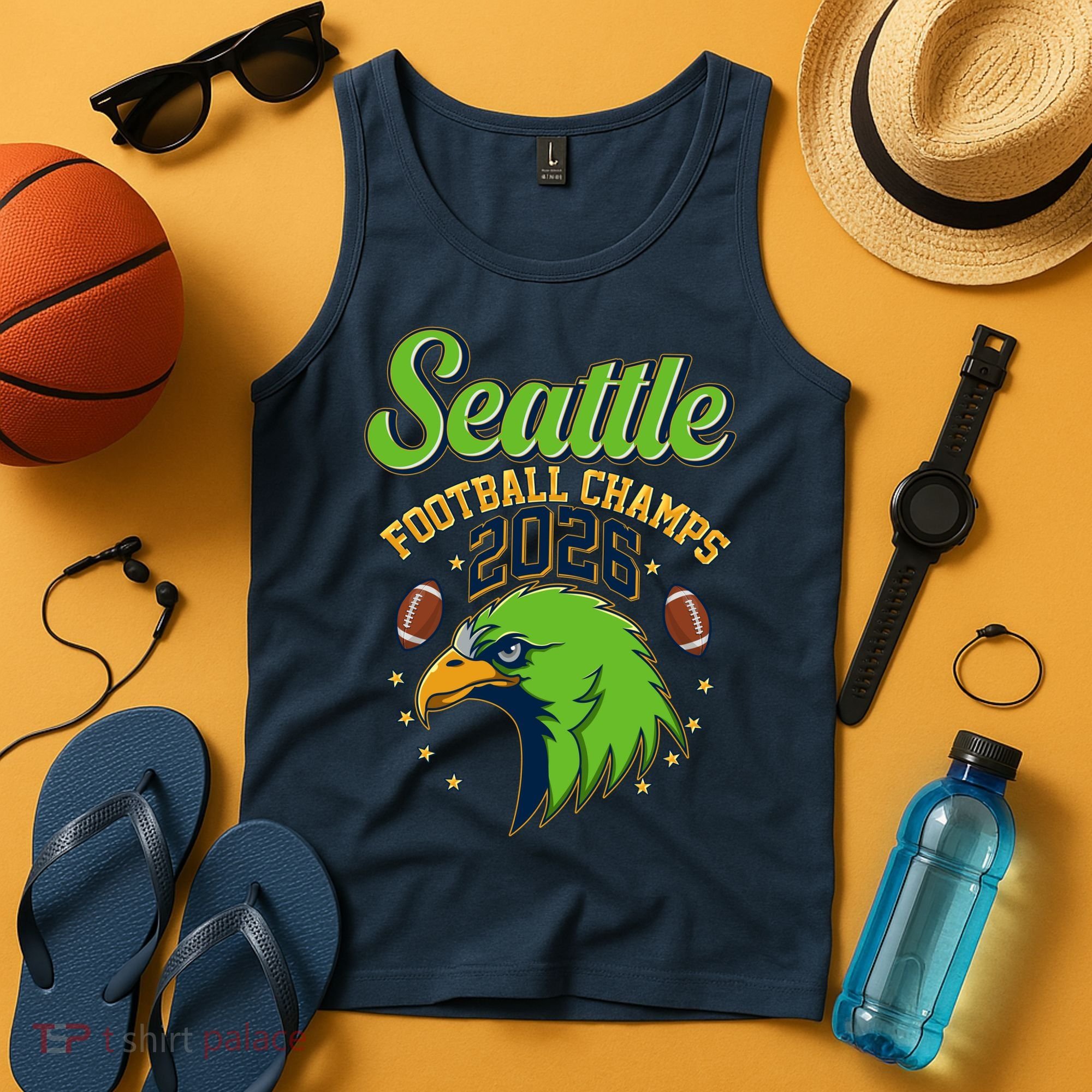 Seattle Football Champs 2026 Tank Top