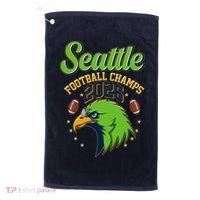 Seattle Football Champs 2026 Golf Towel thumb 0