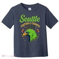 Seattle Football Champs 2026 Toddler T-Shirt thumb 0