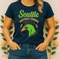 Seattle Football Champs 2026 Women's T-Shirt thumb 2