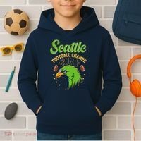 Seattle Football Champs 2026 Kids Hoodie thumb 2