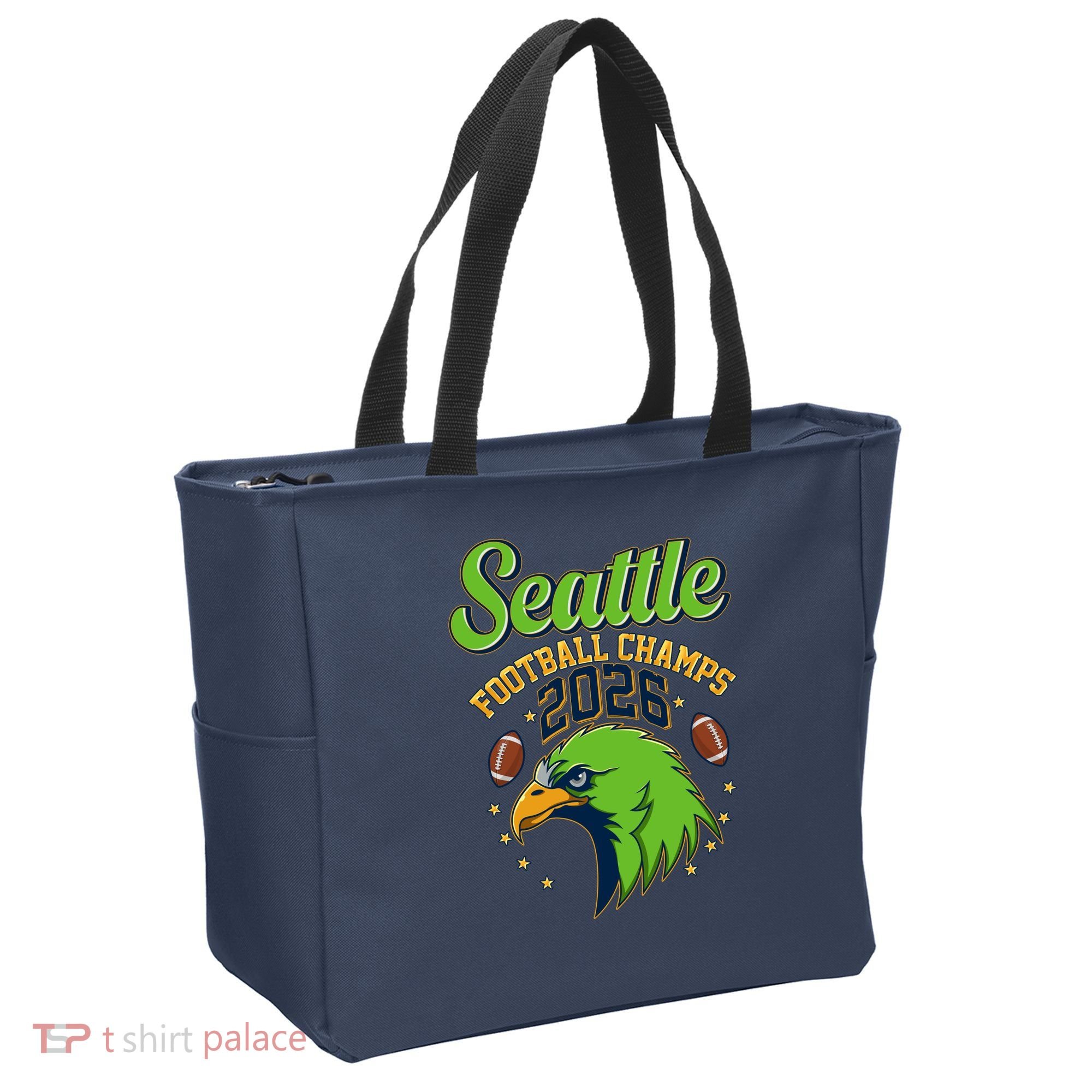 Seattle Football Champs 2026 Tote Bag