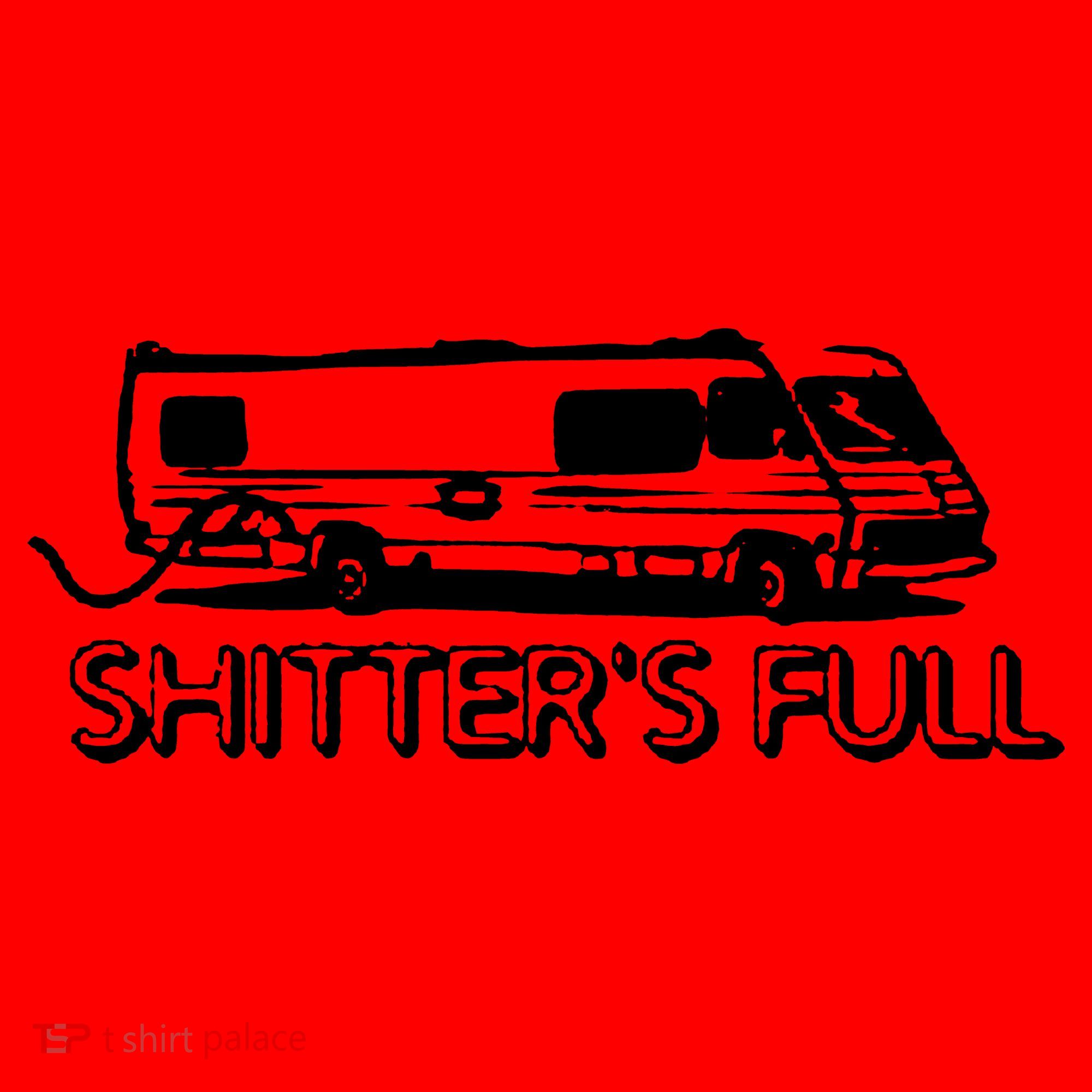 Shitters Full Christmas Humor Graphic Offensive Rude Cool Trending Novelty Offen Santa Hat