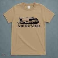 Shitters Full Christmas Humor Graphic Offensive Rude Cool Trending Novelty Offen T-Shirt thumb 5