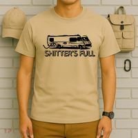 Shitters Full Christmas Humor Graphic Offensive Rude Cool Trending Novelty Offen T-Shirt thumb 6