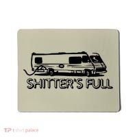 Shitters Full Christmas Humor Graphic Offensive Rude Cool Trending Novelty Offen Mousepad thumb 0